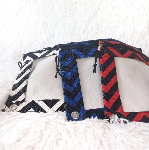 Blue, Red and White S/M Size Zipper Close Bags (3) - Picture 4 of 12